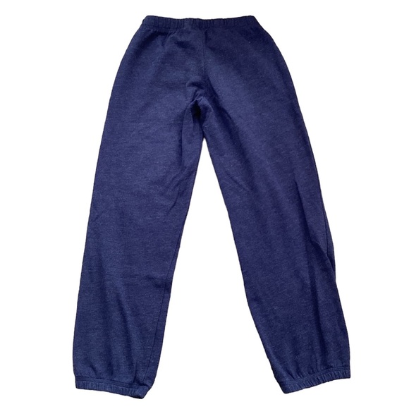 Justice navy blue Love sweatpants | girls 10 | elastic ankle play spring winter - Picture 2 of 8